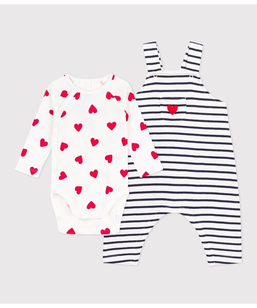 チュビック ベビー2点セット（ロンパース）｜PETIT BATEAU 