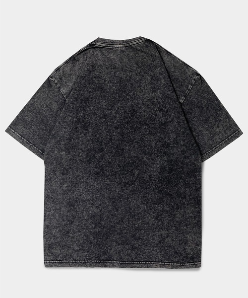 Leyline(レイライン)の「【Leyline】ウォッシュ加工Tシャツ「Stone wash tee」(Tシャツ/カットソー・メンズ・グレー/ブラック・L/XL/M)」の3枚目の写真