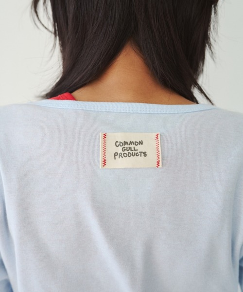 ひとえふたえパックヘンリーロンTEE、芽心（Tシャツ/カットソー