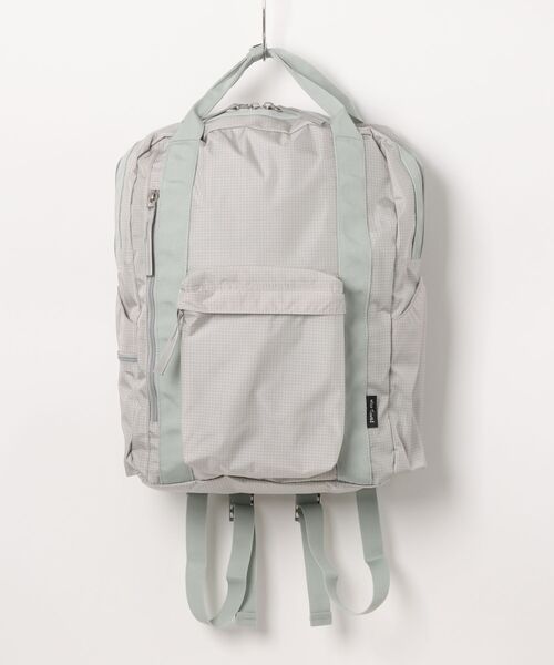 WILD THINGS(ワイルドシングス)の「【WILD THINGS】FLIGHT 2WAY BACKPACK(バックパック/リュック・メンズ・ライトグレー/ブラック・FREE)」の1枚目の写真