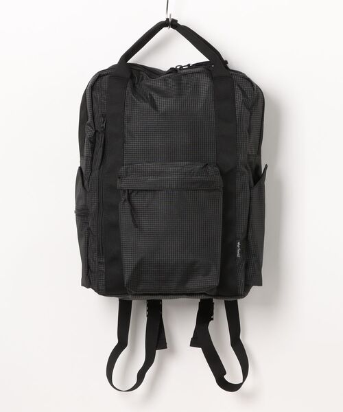 WILD THINGS(ワイルドシングス)の「【WILD THINGS】FLIGHT 2WAY BACKPACK(バックパック/リュック・メンズ・ライトグレー/ブラック・FREE)」の2枚目の写真