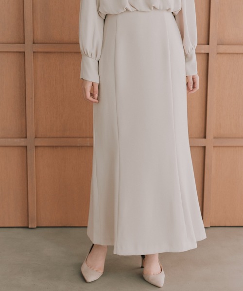 kaene（カエン）の「シフォンドッキングマーメイドワンピース / 101163［ブラック：ブラックフォーマル対応］冠婚葬祭 礼服 喪服 入学式 卒業式 七五三 お宮参り（ドレス・レディース・ブラック・S/M/L）」の17枚目の写真