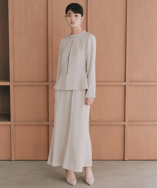 kaene（カエン）の「シフォンドッキングマーメイドワンピース / 101163［ブラック：ブラックフォーマル対応］冠婚葬祭 礼服 喪服 入学式 卒業式 七五三 お宮参り（ドレス・レディース・ブラック・S/M/L）」の19枚目の写真