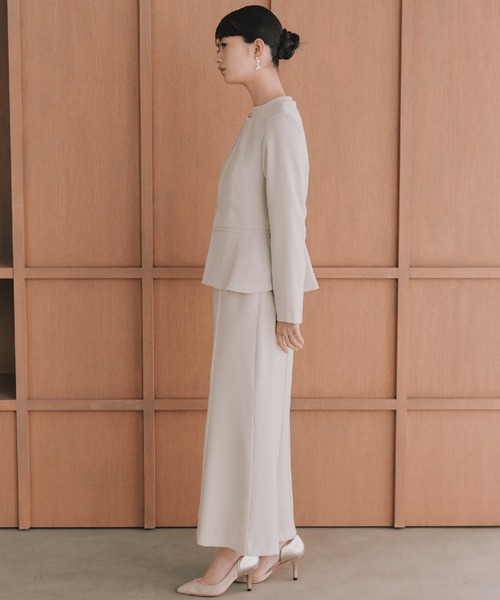 kaene（カエン）の「シフォンドッキングマーメイドワンピース / 101163［ブラック：ブラックフォーマル対応］冠婚葬祭 礼服 喪服 入学式 卒業式 七五三 お宮参り（ドレス・レディース・ブラック・S/M/L）」の21枚目の写真