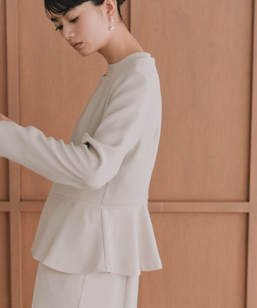 kaene（カエン）の「シフォンドッキングマーメイドワンピース / 101163［ブラック：ブラックフォーマル対応］冠婚葬祭 礼服 喪服 入学式 卒業式 七五三 お宮参り（ドレス・レディース・ブラック・S/M/L）」の22枚目の写真