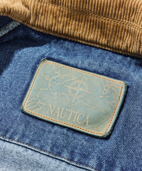 セール】NAUTICA/ノーティカ 襟コーデュロイ デニム ワークジャケット