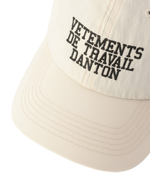 DANTON（ダントン）の「Downproof 6-Panel Cap（キャップ・レディース・グリーン系その他/ベージュ/グレイッシュベージュ/ダークブラウン/ブラック・F）」の10枚目の写真