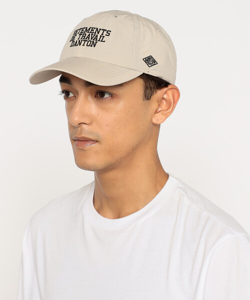 DANTON（ダントン）の「Downproof 6-Panel Cap（キャップ・レディース・グリーン系その他/ベージュ/グレイッシュベージュ/ダークブラウン/ブラック・F）」の4枚目の写真