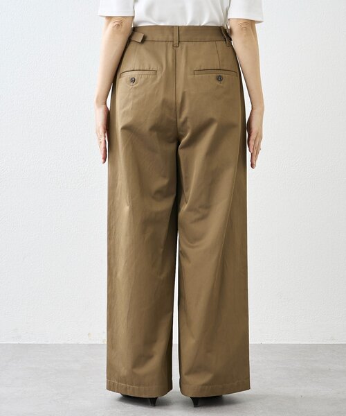 RIVE DROITE（リヴドロワ）の「予約【A・MONN(アモン)】スムースワイドパンツ（その他パンツ・レディース・ベージュ/ブラウン・38/36）」の16枚目の写真