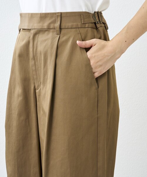RIVE DROITE（リヴドロワ）の「予約【A・MONN(アモン)】スムースワイドパンツ（その他パンツ・レディース・ベージュ/ブラウン・38/36）」の18枚目の写真
