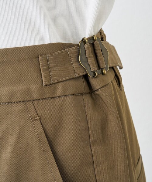 RIVE DROITE（リヴドロワ）の「予約【A・MONN(アモン)】スムースワイドパンツ（その他パンツ・レディース・ベージュ/ブラウン・38/36）」の19枚目の写真