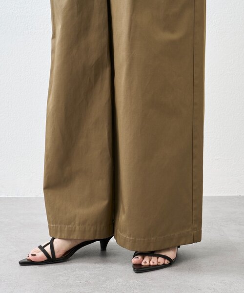 RIVE DROITE（リヴドロワ）の「予約【A・MONN(アモン)】スムースワイドパンツ（その他パンツ・レディース・ベージュ/ブラウン・38/36）」の20枚目の写真