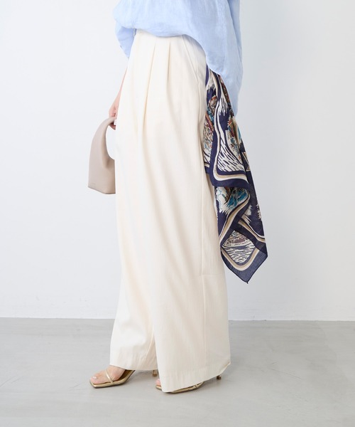 BINDU（ビンドゥー）の「【BINDU】バンダナ-NY（バンダナ/スカーフ・レディース・ネイビー・FREE）」の3枚目の写真