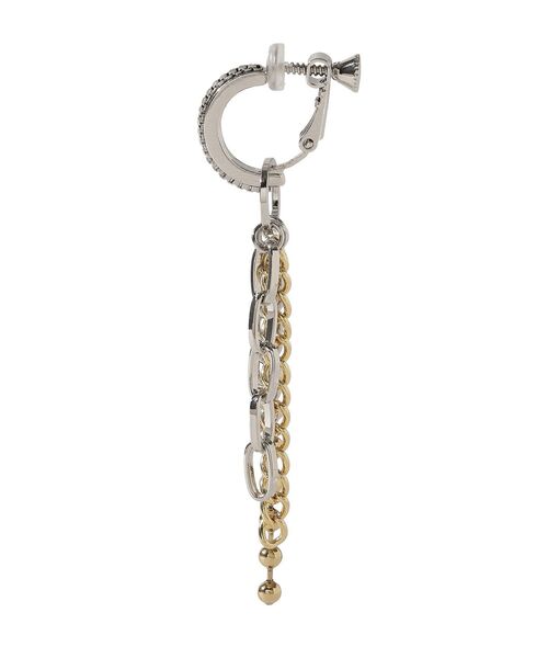 YECCA VECCA（イェッカヴェッカ）の「チェーンフリンジイヤリング（イヤリング・レディース・シルバー/ゴールド・FREE）」の7枚目の写真