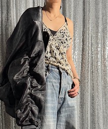 PROVOKE （プロヴォーク）の「PRINT LACE CAMISOLE（キャミソール）」