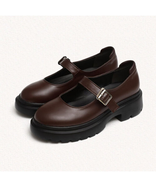 MAC MOC(マックモック)の「ブリーズ3カラー カジュアルラインクッションメリージェン4cm(バレエシューズ・レディース・ブラック/アイボリー/ブラウン・22.5cm/23cm/23.5cm/24cm/24.5cm/25cm)」の3枚目の写真