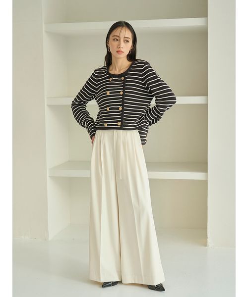 SNIDEL（スナイデル）の「クロシェライクカーディガン（カーディガン/ボレロ・レディース・ネイビー/アイボリー/その他・F）」の17枚目の写真