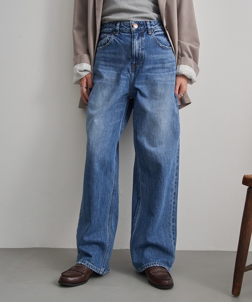 RED CARD TOKYO（レッドカード）の「【RED CARD】Florida（デニムパンツ・レディース・インディゴブルー/ダークインディゴブルー・24inch/25inch/22inch/23inch）」の3枚目の写真