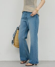 GALLARDAGALANTE | センタークリースフレアデニム(デニムパンツ)