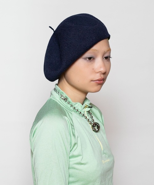 CA4LA(カシラ)の「TERRA LI(ハンチング/ベレー帽・レディース・ピンク/ライトグリーン/オレンジ/ネイビー・ONESIZE)」の9枚目の写真