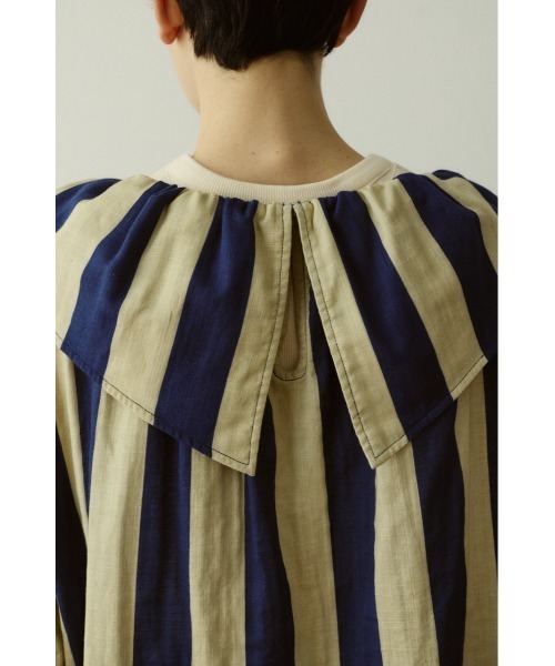 HeRIN.CYE(ヘリンドットサイ)の「Stripe gauze blouse ストライプガーゼブラウス(シャツ/ブラウス・レディース・ブルー系その他3/ブラウン系その他・FREE)」の19枚目の写真