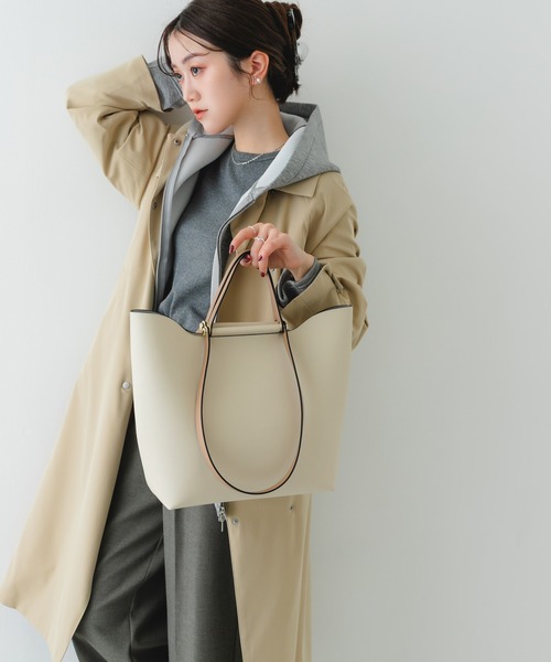 RODE SKO（ロデスコ）の「2ハンドルデザイントートバッグ（ショルダーバッグ・レディース・イエロー/アイボリー/ブラック・ONE）」の22枚目の写真