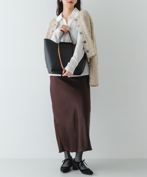 RODE SKO（ロデスコ）の「2ハンドルデザイントートバッグ（ショルダーバッグ・レディース・イエロー/アイボリー/ブラック・ONE）」の13枚目の写真