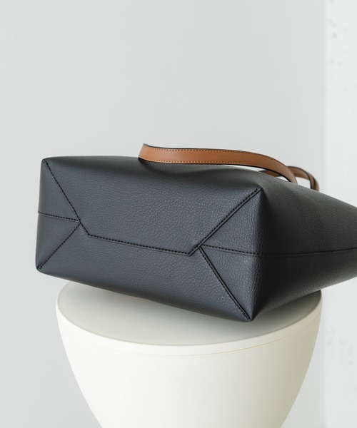 RODE SKO（ロデスコ）の「2ハンドルデザイントートバッグ（ショルダーバッグ・レディース・イエロー/アイボリー/ブラック・ONE）」の19枚目の写真