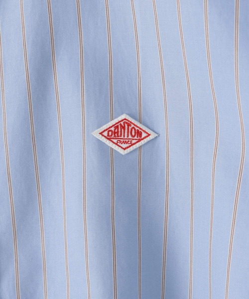 DANTON(ダントン)の「【DANTON(ダントン)】バンドカラーシャツ(シャツ/ブラウス・レディース・グレー/ブルー・FREE)」の10枚目の写真