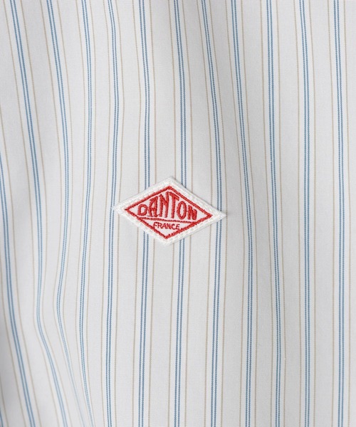 DANTON(ダントン)の「【DANTON(ダントン)】バンドカラーシャツ(シャツ/ブラウス・レディース・グレー/ブルー・FREE)」の12枚目の写真