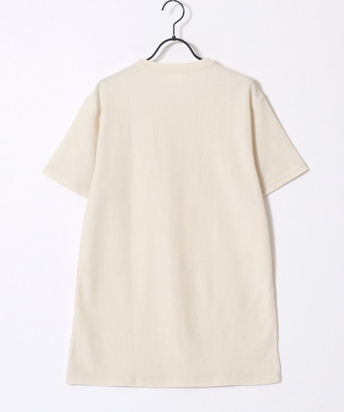 JEMORGAN(ジェーイーモーガン)の「JEMORGAN/ジェーイーモーガン 無地 ワッフル フライス ヘンリーネック 半袖Tシャツ/1P パックT/レディース メンズ(Tシャツ/カットソー・メンズ・グレー/カーキ/グレー系その他/ナチュラル/ホワイト系その他/ブラック系その他/ブラック/ネイビー/グレー系その他2/ホワイト・S/M/L/XL)」の20枚目の写真
