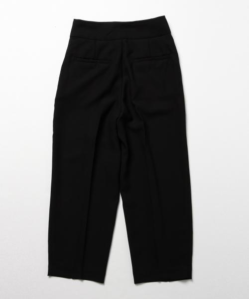 Ray BEAMS（レイビームス）の「Ray BEAMS / ジョーゼット 1タック ワイドパンツ（その他パンツ・レディース・ブラック/ブルー系その他・0/1）」の9枚目の写真