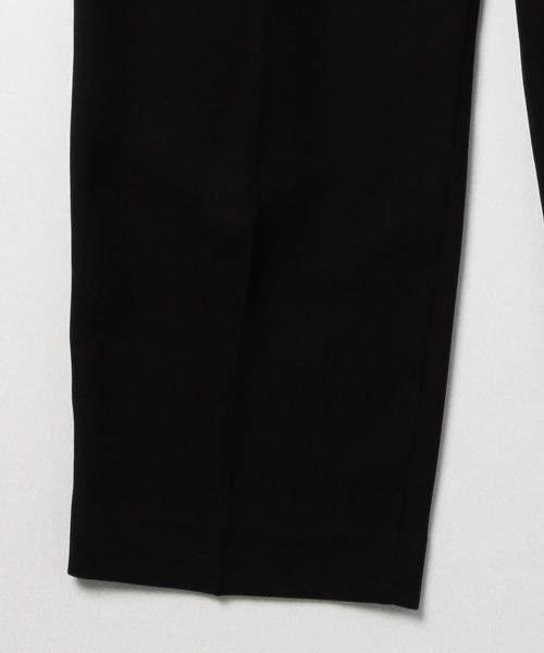 Ray BEAMS（レイビームス）の「Ray BEAMS / ジョーゼット 1タック ワイドパンツ（その他パンツ・レディース・ブラック/ブルー系その他・0/1）」の3枚目の写真