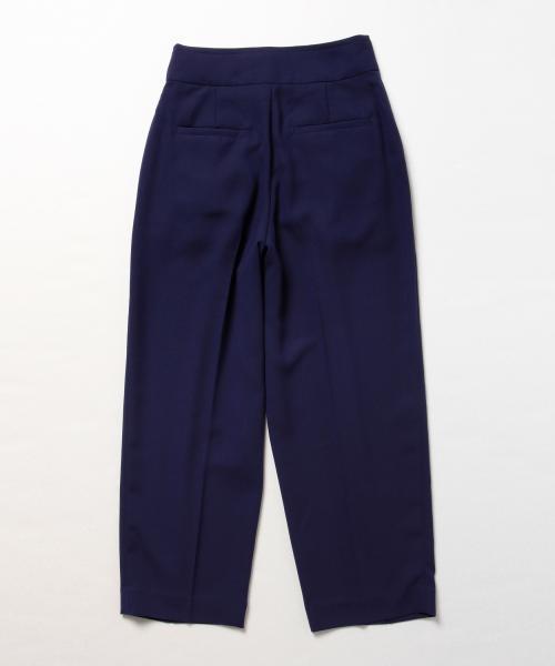 Ray BEAMS（レイビームス）の「Ray BEAMS / ジョーゼット 1タック ワイドパンツ（その他パンツ・レディース・ブラック/ブルー系その他・0/1）」の5枚目の写真