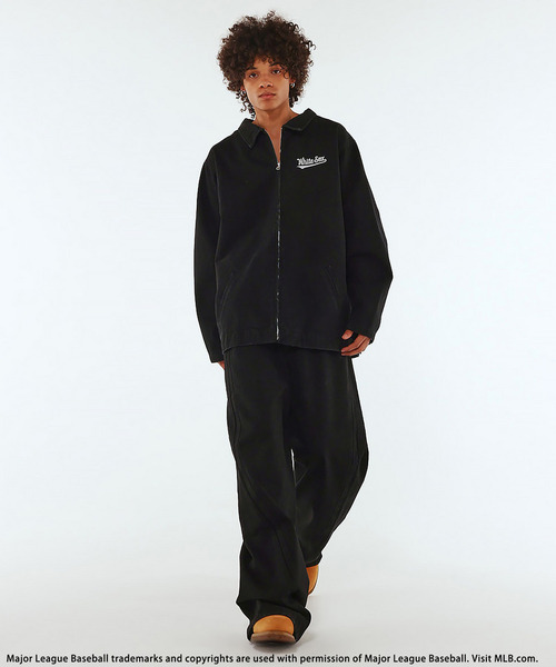 BACK TO THE FIELD(バック トゥー ザ フィールド)の「【MLB】Baggy Denim(デニムパンツ・メンズ・ネイビー/インディゴブルー/ブラック系その他・MEDIUM/LARGE/XL)」の2枚目の写真