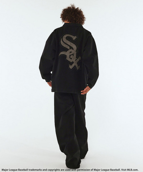 BACK TO THE FIELD(バック トゥー ザ フィールド)の「【MLB】Baggy Denim(デニムパンツ・メンズ・ネイビー/インディゴブルー/ブラック系その他・MEDIUM/LARGE/XL)」の22枚目の写真