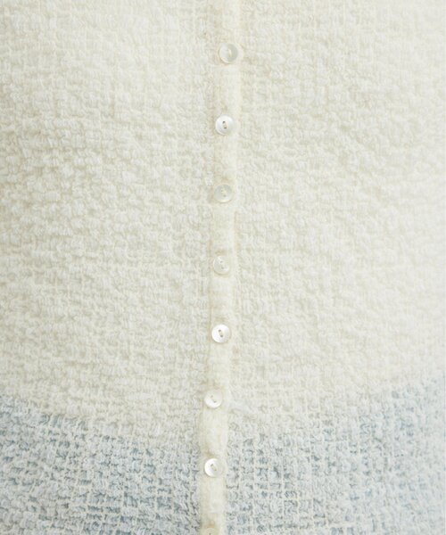 GALLARDAGALANTE(ガリャルダガランテ)の「シュリンククルーカーデ(Tシャツ/カットソー・レディース・ブラック/アイボリー・FREE)」の22枚目の写真