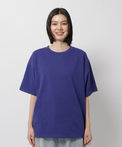 niko and...(ニコアンド)の「COLORマイスタードヅメTシャツ(Tシャツ/カットソー・レディース・パープル/ブラウン/カーキ/オフホワイト・MEDIUM/LARGE)」の11枚目の写真