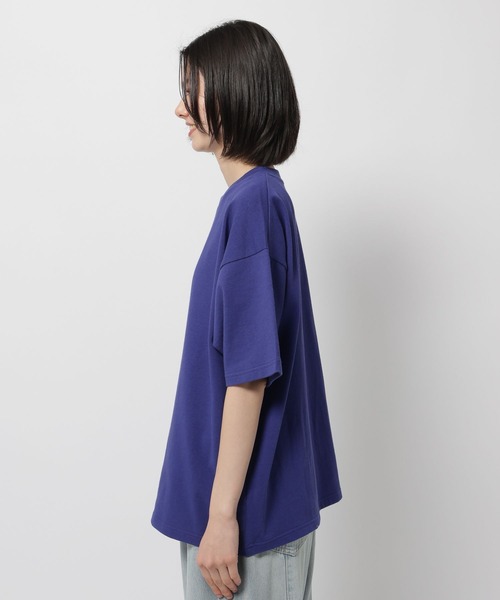 niko and...(ニコアンド)の「COLORマイスタードヅメTシャツ(Tシャツ/カットソー・レディース・パープル/ブラウン/カーキ/オフホワイト・MEDIUM/LARGE)」の12枚目の写真