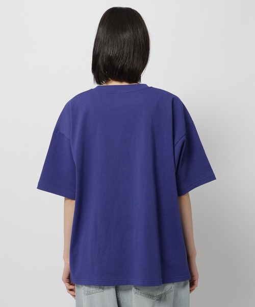 niko and...(ニコアンド)の「COLORマイスタードヅメTシャツ(Tシャツ/カットソー・レディース・パープル/ブラウン/カーキ/オフホワイト・MEDIUM/LARGE)」の13枚目の写真