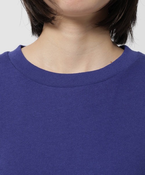 niko and...(ニコアンド)の「COLORマイスタードヅメTシャツ(Tシャツ/カットソー・レディース・パープル/ブラウン/カーキ/オフホワイト・MEDIUM/LARGE)」の14枚目の写真