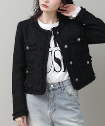 The rejoice（ザ リジョイス）の「ツイードジャケット（その他アウター）」