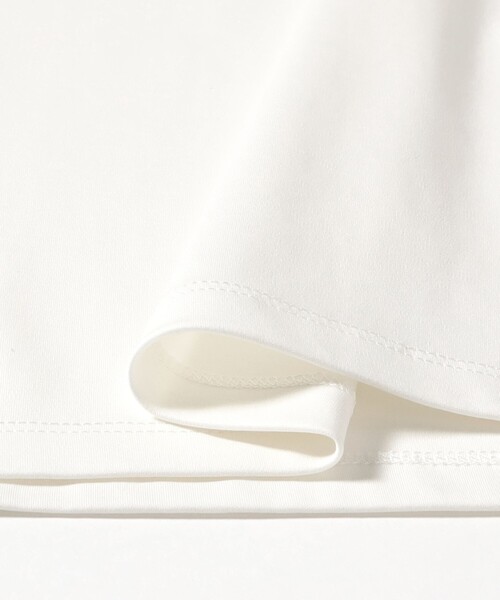 Demi-Luxe BEAMS（デミルクス ビームス）の「刺繍レース スリーブ Tシャツ（Tシャツ/カットソー・レディース・ホワイト/ネイビー・ONE SIZE）」の18枚目の写真