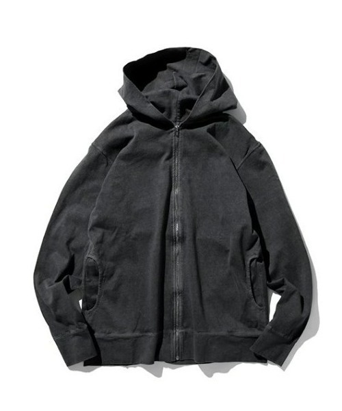 Good On(グッドオン)の「【GOOD ON】ZIP TEE PARKA(パーカー・メンズ・アッシュ/ブラック/ネイビー・LARGE/X-LARGE/MEDIUM)」の1枚目の写真