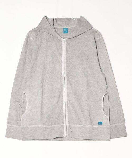 Good On(グッドオン)の「【GOOD ON】ZIP TEE PARKA(パーカー・メンズ・アッシュ/ブラック/ネイビー・LARGE/X-LARGE/MEDIUM)」の5枚目の写真