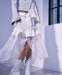 HARE | 【NANA×HARE】レースフリルイレヘムスカート(スカート)