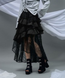 HARE | 【NANA×HARE】レースフリルイレヘムスカート(スカート)