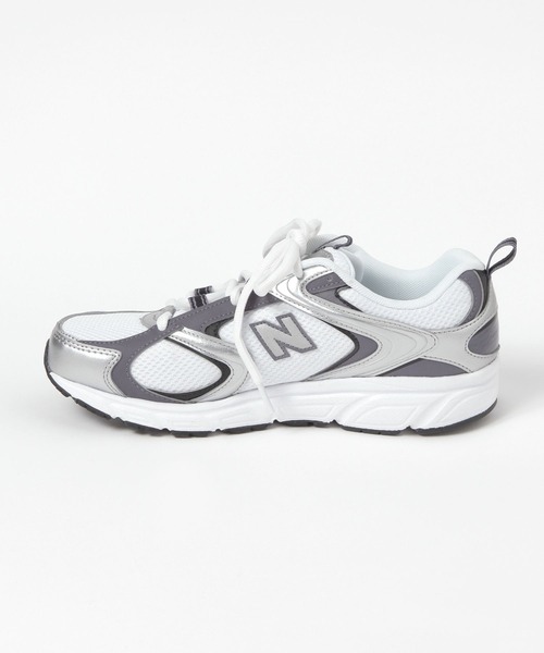 A part by(アパートバイ)の「【WEB限定・セレクト】NEW BALANCE_ML408(スニーカー・レディース・シルバー・LARGE/MEDIUM)」の2枚目の写真