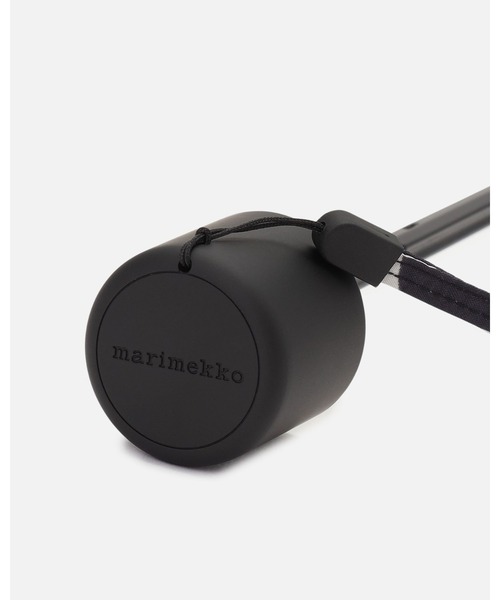 marimekko（マリメッコ）の「Unikko / Mini manual folding umbrella（折りたたみ傘・レディース・ブラック・FREE）」の7枚目の写真