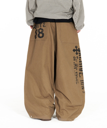 IDWS（アイドンワナセル）の「Route Print Balloon Pants Beige（その他パンツ）」